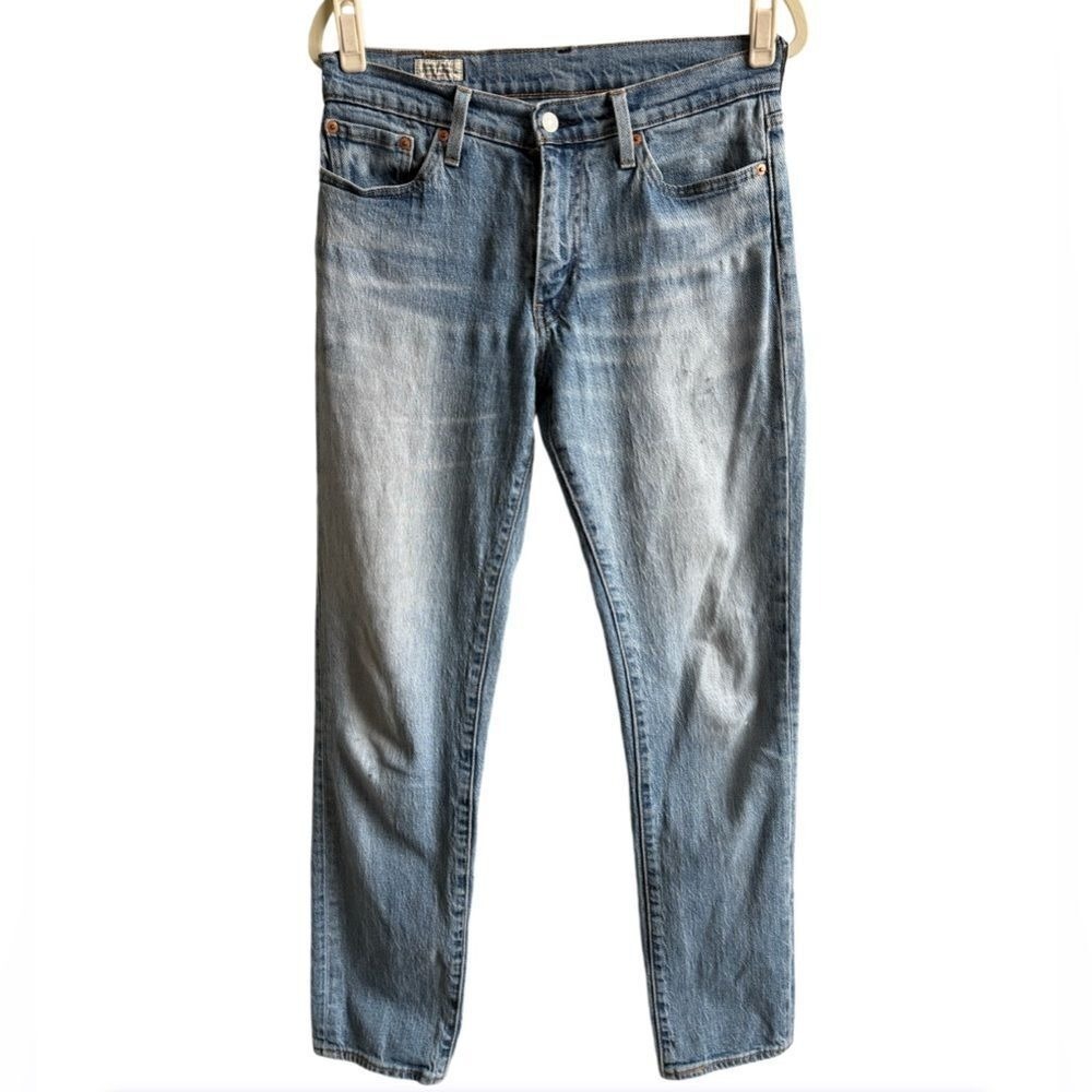 Levi's‎ - Vintage Premium 511 Slim Fit Big E Jeans - Sz 30x32- Light Blue Wash
